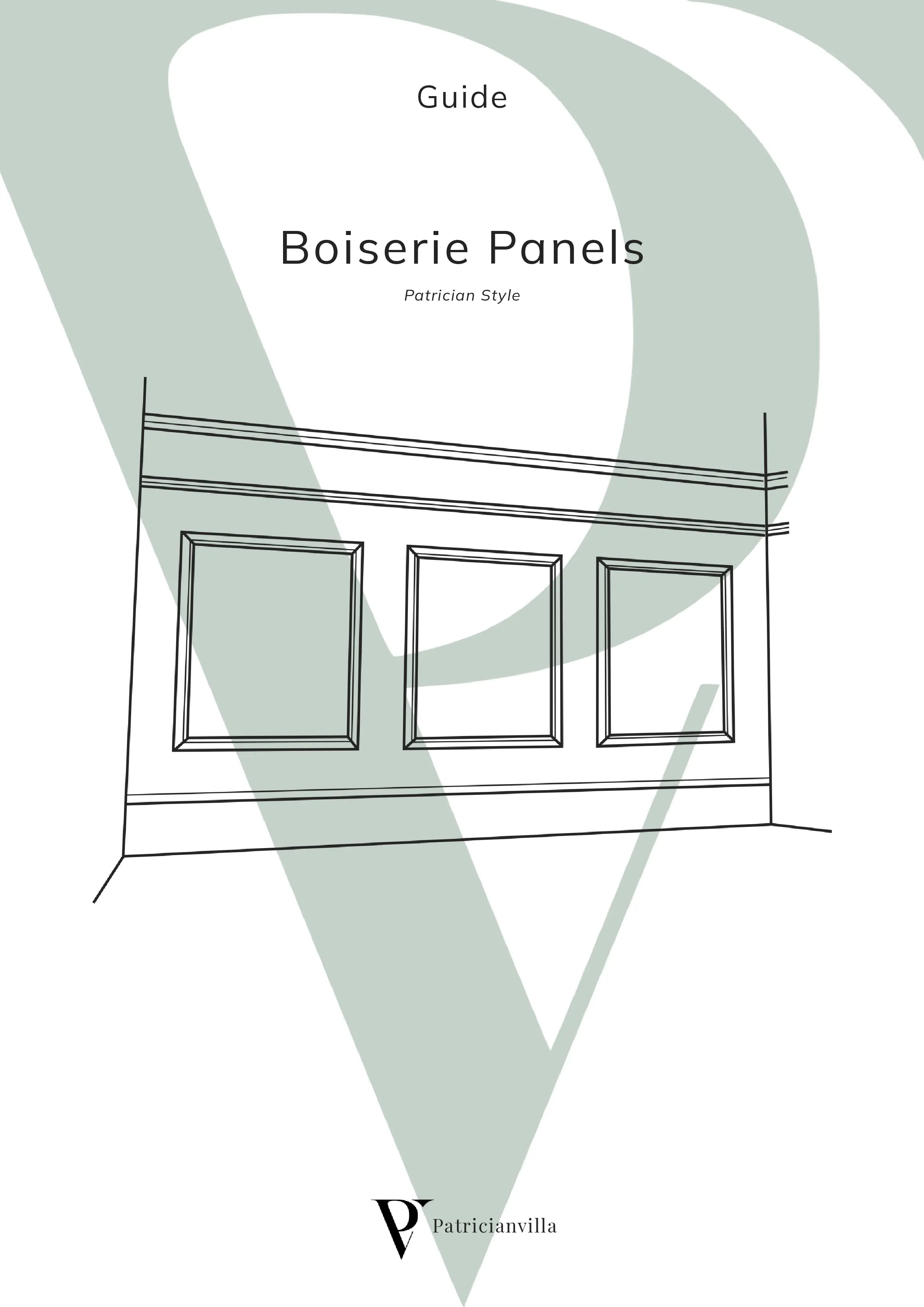 Høje paneler med moderne genbrugsmaterialer